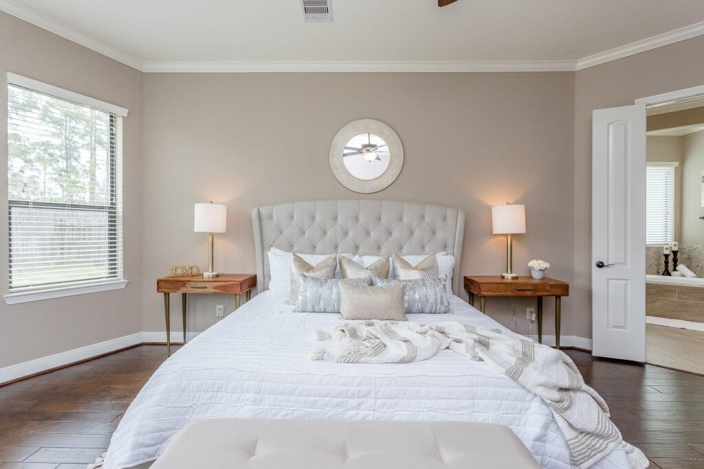 Luxury Bedroom Staging